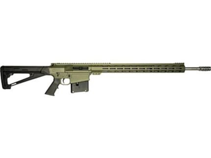 GLFA 300 Win Mag Rifle .300 Win Mag 5rd Magazine 24" 5/8x24 Threaded Barrel OD Green Stainless Steel