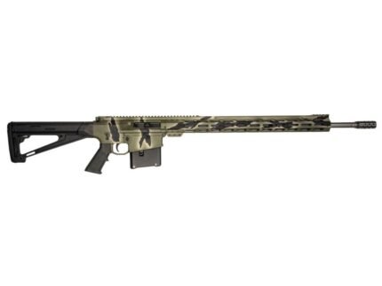 GLFA 300 Win Mag Rifle .300 Win Mag 5rd Magazine 24" 5/8x24 Threaded Barrel Pursuit Green Camo Stainless Steel