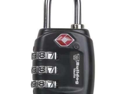 Bulldog Case TSA Lock with Steel Shackle