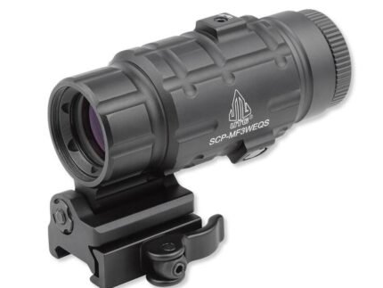 Leapers UTG 3X Magnifier with Flip-to-side QD Mount W/E Adjustable