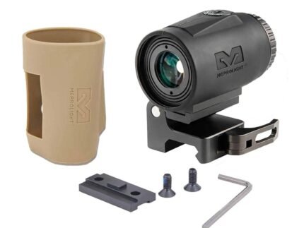 Mepro MMX3 3x Micro Magnifier w Integrated Side Flip Adaptor