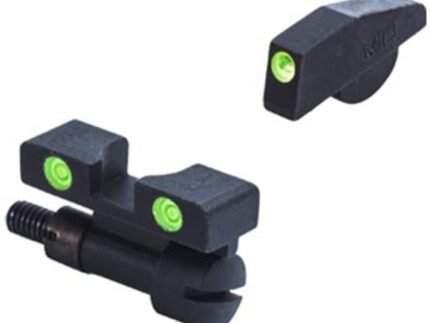 Meprolight Tru-Dot Self Illuminated Adjustable Pistol Sight Green Front Green Rear