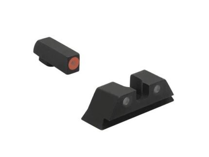 Meprolight Hyper Bright Extremely Bright Day/Night Sight for Glock Orange Ring Front Green Rear