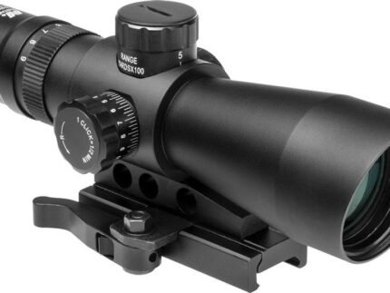 NcStar Mark III Tactical Gen II 3-9x42mm P4 Sniper Rifle Scope - Black Anodized