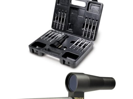 BSA Boresighter with 15 Arbors and Hard Case