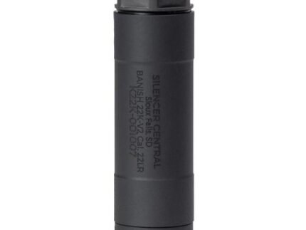 Banish 22K-V2 Direct Thread Suppressor .22 LR Titanium 1/2"x28 Black