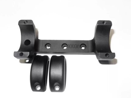 DNZ Integrated Rings & Base Mount - CVA Black Powder Rifles 30mm High - Black