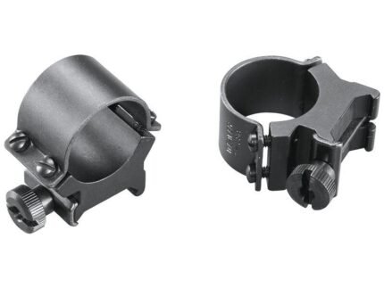 Weaver Sure Grip Detachable Aluminum Scope Rings (4-Screws) 1" Medium Matte Clam