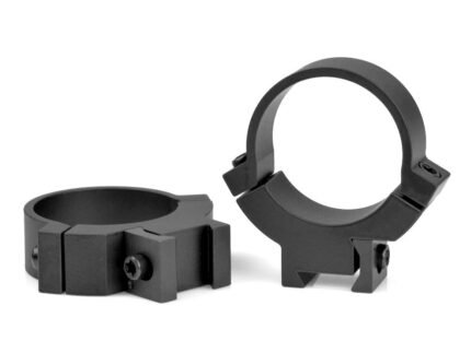 Warne Maxima Rimfire 2-Piece Steel Scope Rings 30mm High Matte