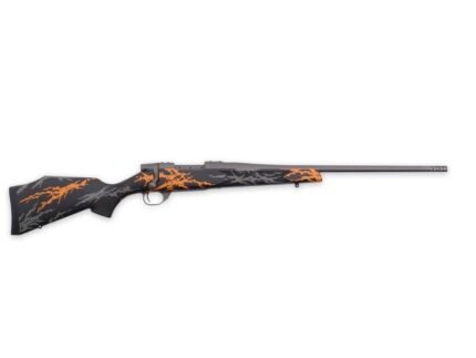 Weatherby Vanguard Compact Hunter Rifle .308 Win 5rd Magazine 20" Barrel Black and Orange with Muzzle Brake