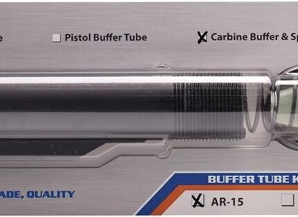 Kit Buffer Tube Carbine Length 6 Position Mil Spec Black