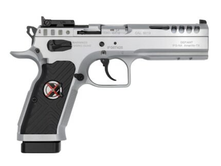 IFG Tanfoglio Stock Master Xtreme Handgun 9mm Luger 17rd Magazine(4) 4.45" Barrel Chrome