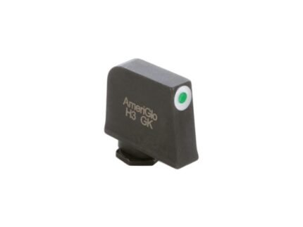 Ameriglo Tritium Front Handgun Sight for Glock Green with White Front