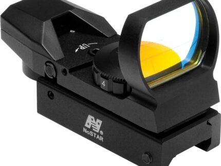NcStar Red Four Reticle Reflex Optic Sight - Black