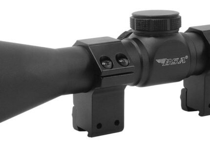 BSA Air Rifle Scope - 3-9x Magnification 40mm AO (Adjustable Objective) Mil-Dot 1" Tube - Matte (Blister Pack)