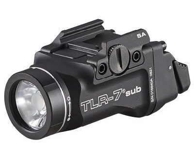 Streamlight TLR-7 1913 Sub Ultra-Compact Tactical Weapon Light Black 500 Lumens