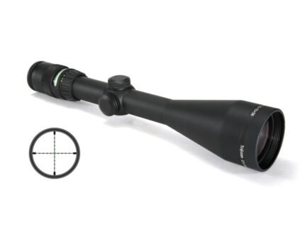 Trijicon Accupoint Rifle Scope - 2.5-10x56mm Green Mil-Dot 37.6-10.1' 4.1-2.8" Matte