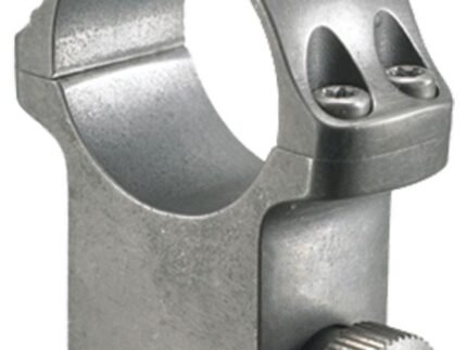 Ruger Steel Scope Ring - Single (6KTG) 1" Extra High 1.187" Height - Target Grey Stainless Finish