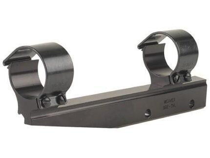 Weaver Detachable Side Mount Aluminum Scope Rings & Base Mount 1" High (Long Style)