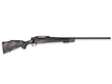 Weatherby Vanguard Black Hills Rifle .223 Rem 5rd Capacity 20" Heavy Barrel Black Polymer Stock w/Green & Tan Paint