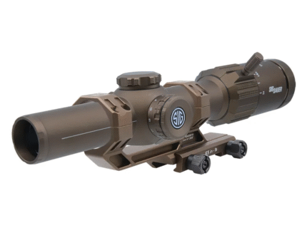 Sig Sauer Tango MSR Rifle Scope 1-10x28mm 34mm SFP Illum MSR BDC10 Reticle 0.5 MOA Coyote