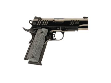 Alpha Foxtrot 1911 Handgun 9mm Luger 9rd Magazine 4.25" Barrel Polished DLC Finish