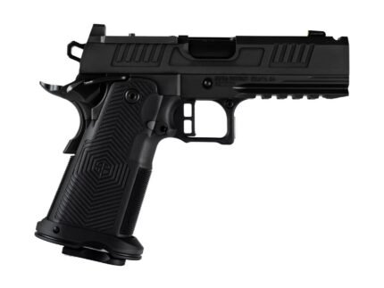 Alpha Foxtrot AF1911-Romulus MOS Adapter Handgun 9mm Luger 17(1) & 20rd(1) Magazines 4.25" Ported Bull Barrel DLC Black
