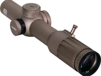 EOTECH Vudu 1-10x28 FFP Rifle Scope - SR5 Reticle MRAD with Daylight Dot TAN/FDE